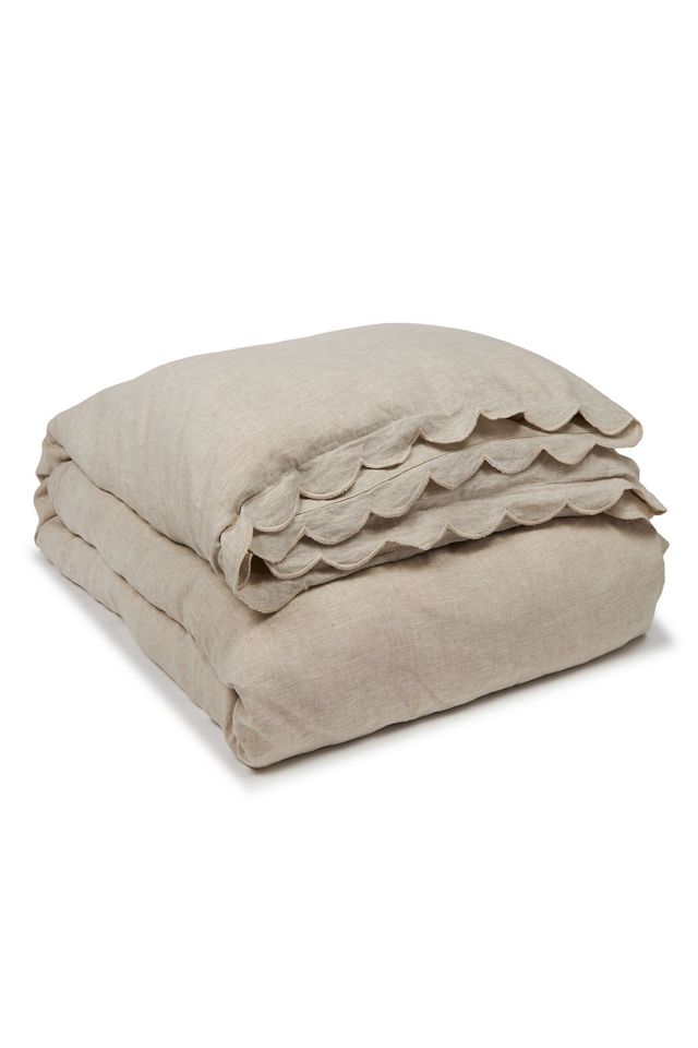 Kelly Flax Linen Duvet Cover #2