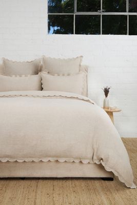 Kelly Flax Linen Duvet Cover