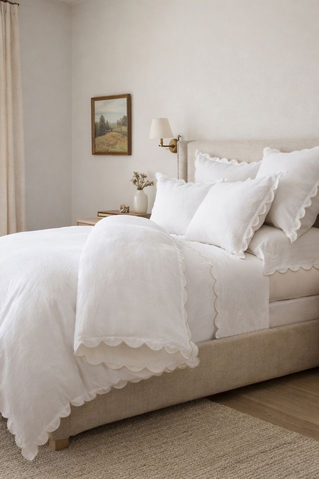 Kelly Flax Linen Shams, Set of 2 #1