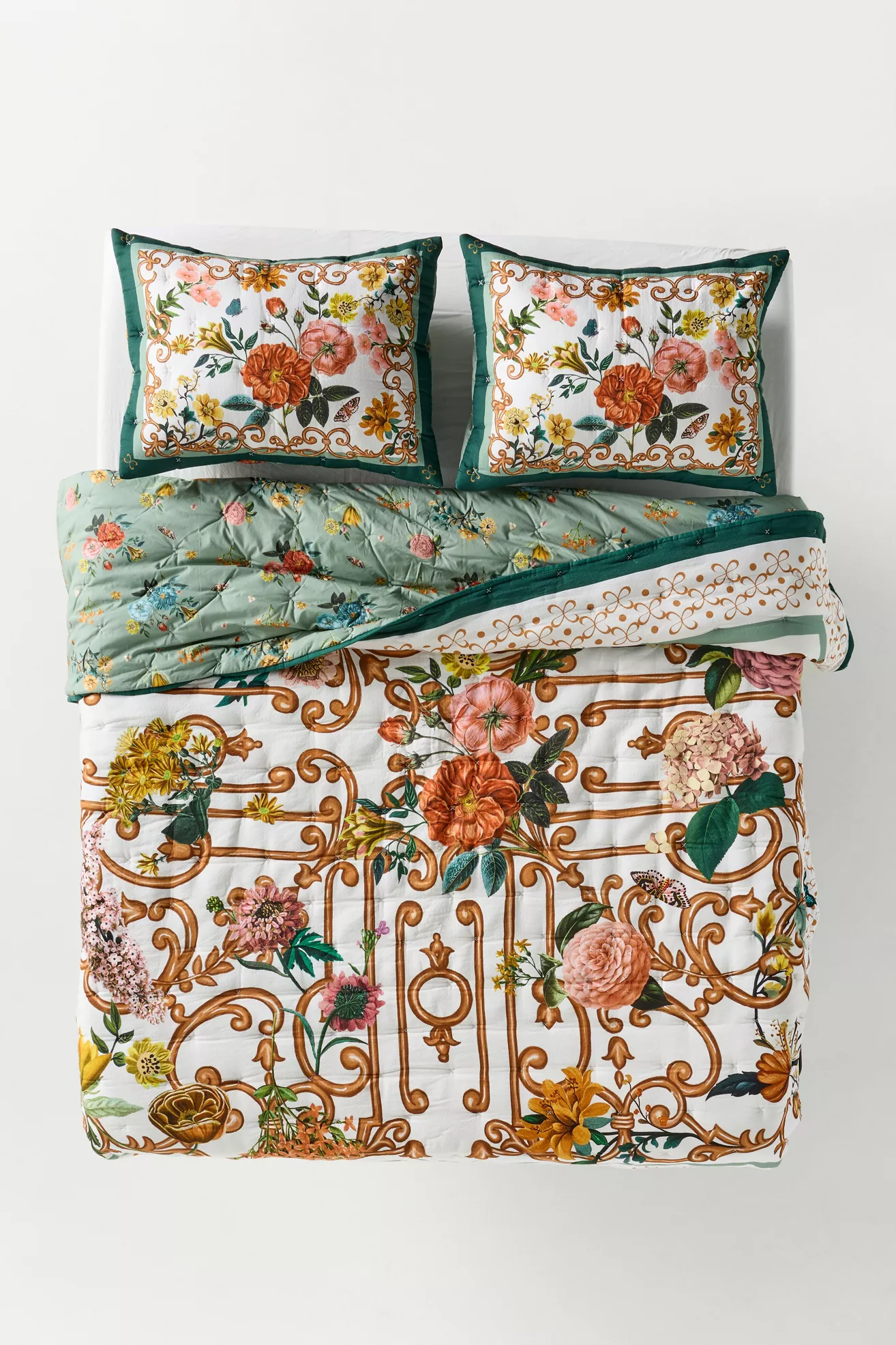 Maeve Cotton Novelty Printed Quilt - thumbnail 3