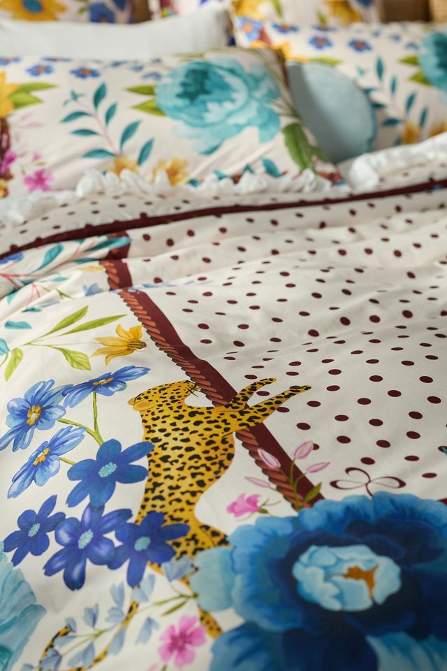 Organic Cotton Sateen Printed Duvet Cover by Maeve #1