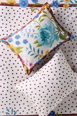 Organic Cotton Printed Sateen Pillow Shams by Maeve, Set of 2