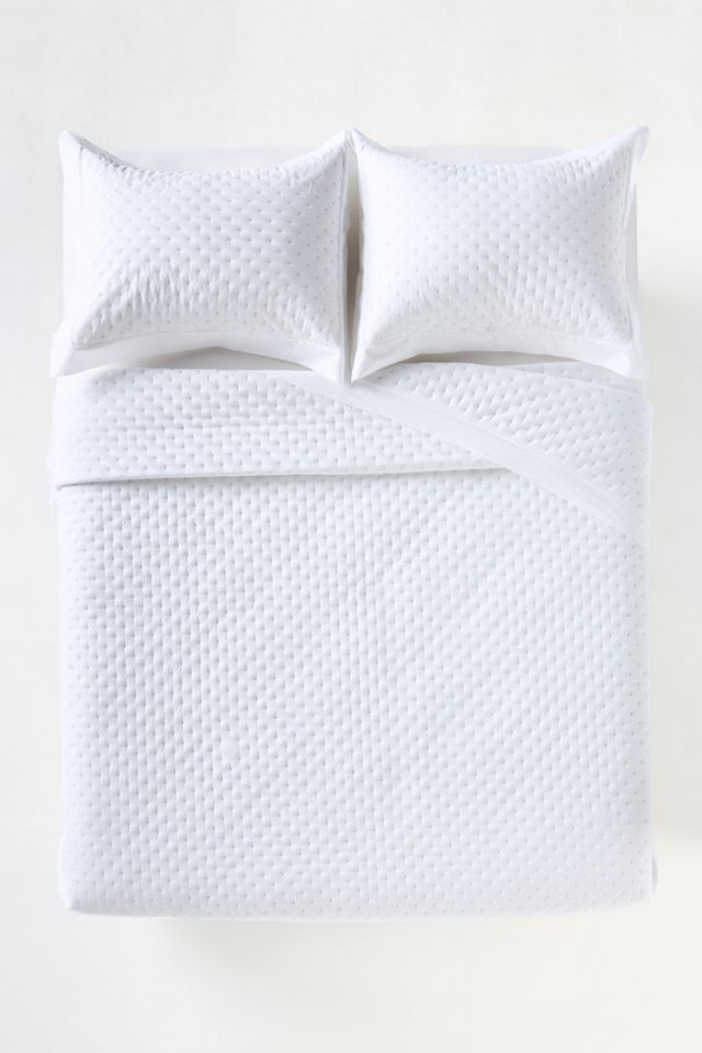 Zina Cotton Embroidered Woven Quilt #2