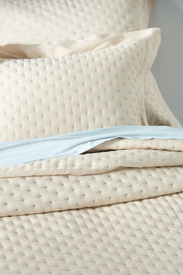 Zina Cotton Embroidered Woven Quilt