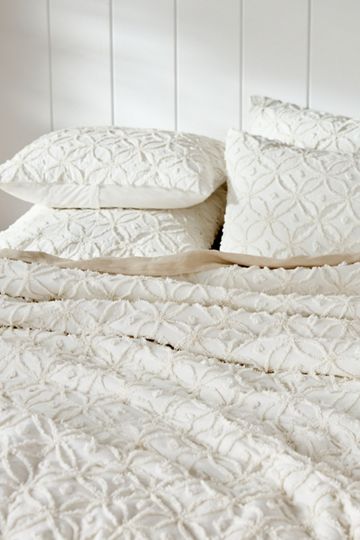 Layla Cotton Embellished Shams, Set of 2