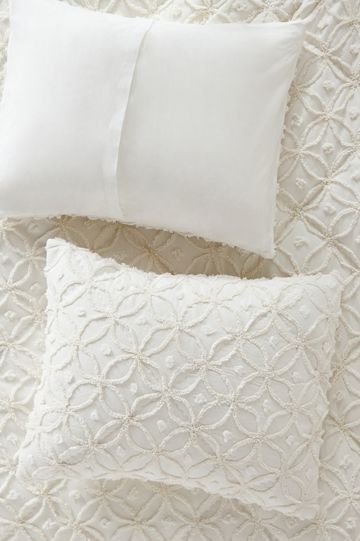 Layla Cotton Embellished Shams, Set of 2