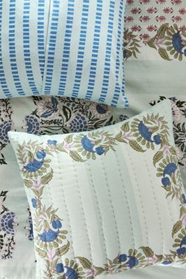 Lara Cotton Floral Printed Euro Sham