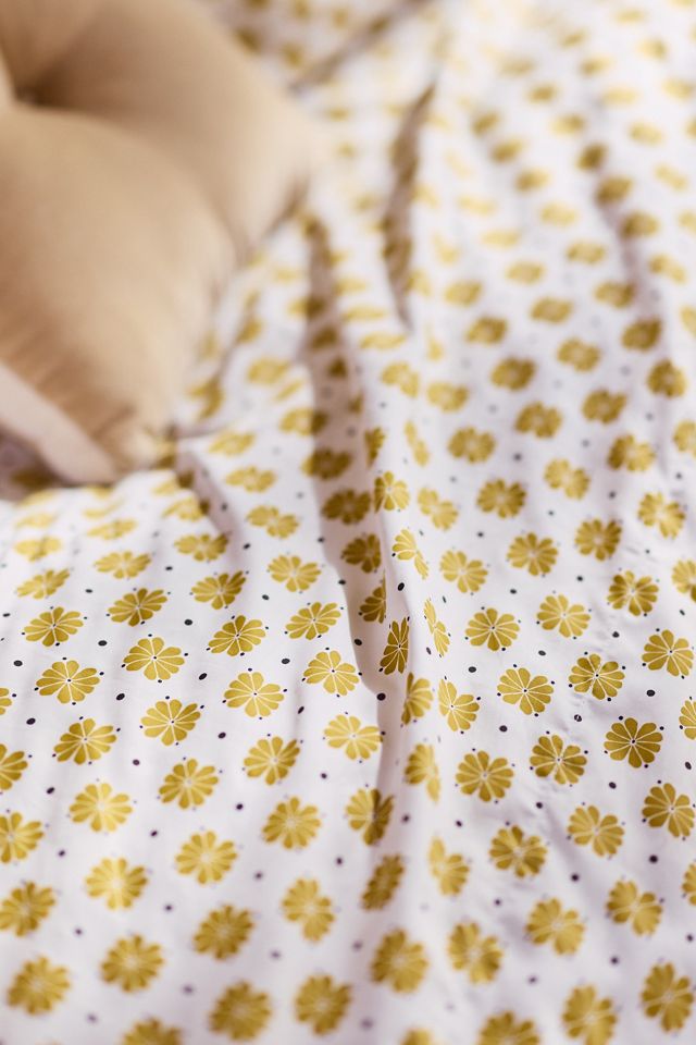 McKenzie Parrott Organic Cotton Sateen Floral Printed Sheet Set #3