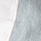 White Sateen/Blue Fog Linen