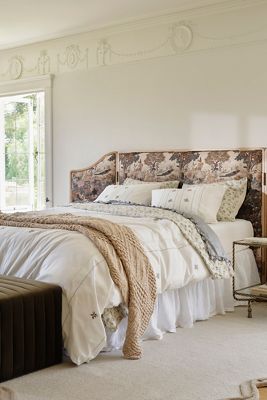 Annie Cotton Floral Embroidered Duvet Cover