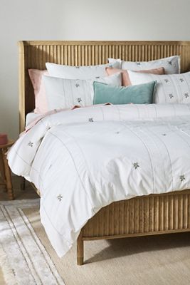 The Organic Cotton Printed Percale Duvet Collection