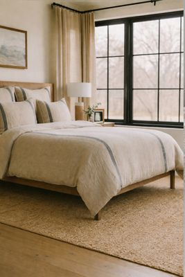 Pom Pom At Home Rory Linen Duvet Cover