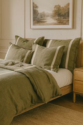 Pom Pom At Home Rory Linen Duvet Cover
