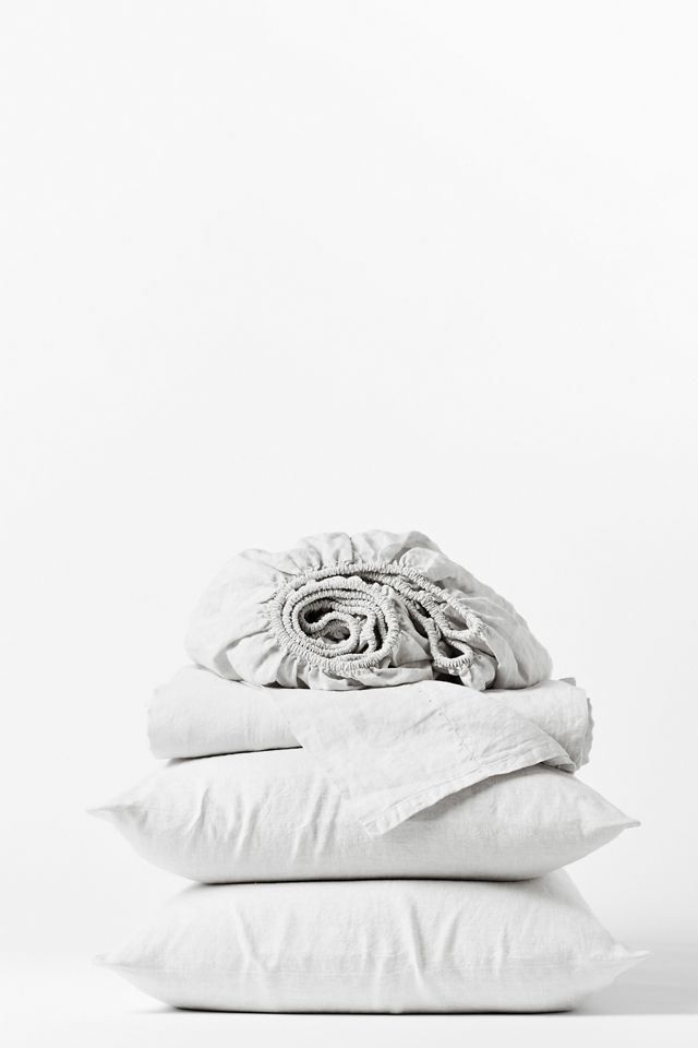 Coyuchi Organic Relaxed Linen Sheet Set #1
