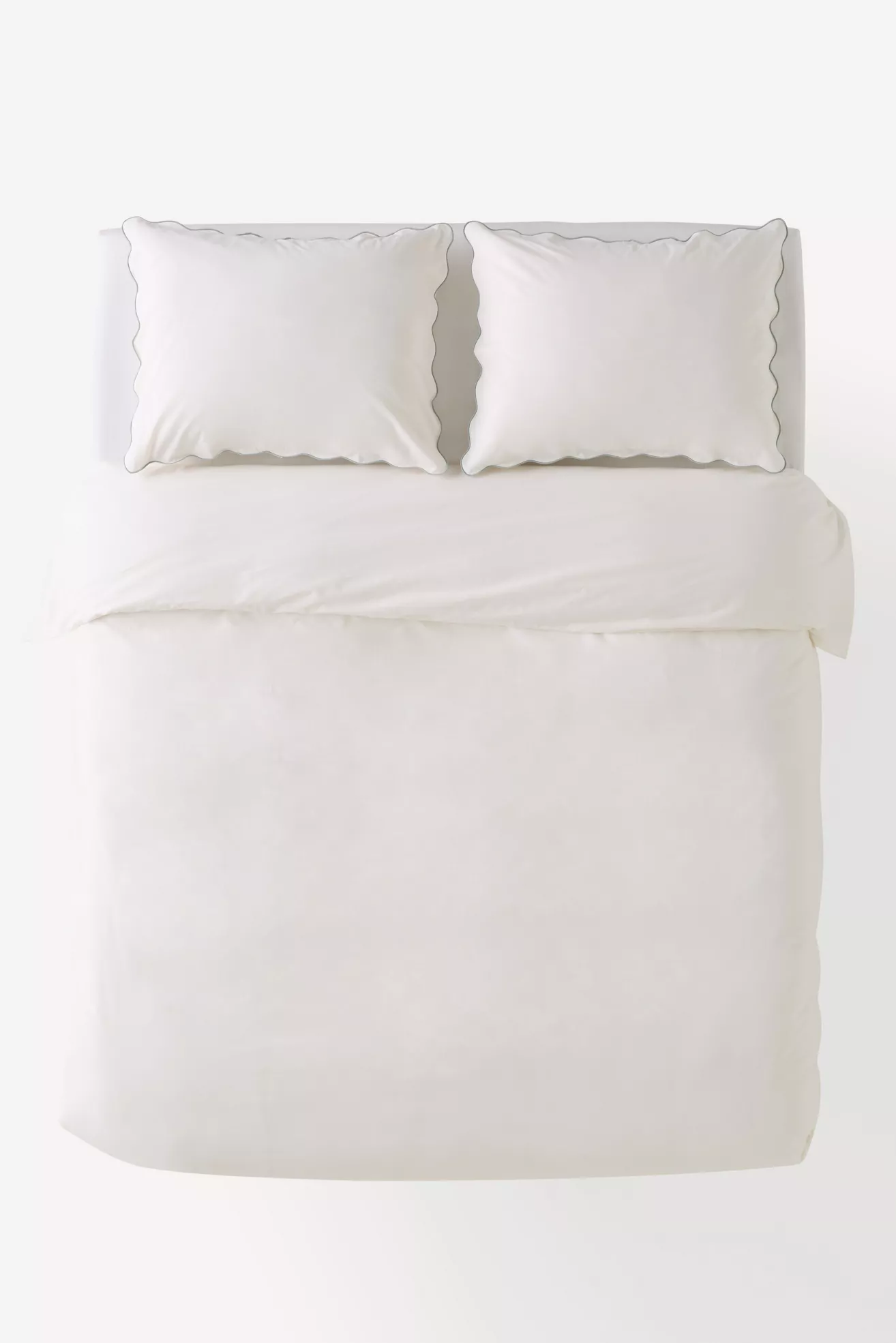 100% Cotton Marrow Scalloped Edge Duvet - thumbnail 6