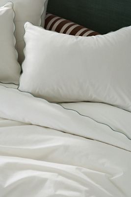 Cotton Marrow Scalloped Edge Duvet