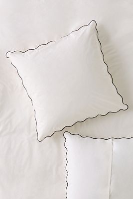 Cotton Marrow Scalloped Edge Euro Sham