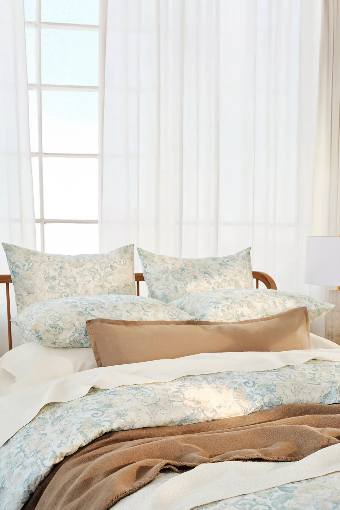 Coyuchi Solana Organic Print Sham - thumbnail 4