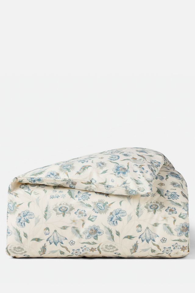 Coyuchi Voile Organic Print Duvet Cover #1