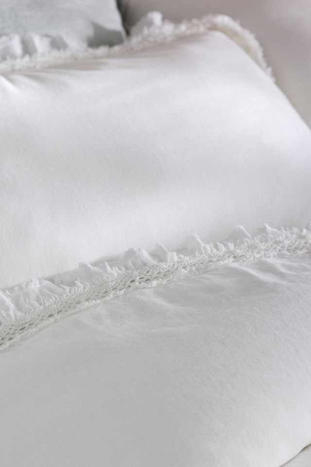 Victoria Cotton Velvet Ruffle Duvet #1