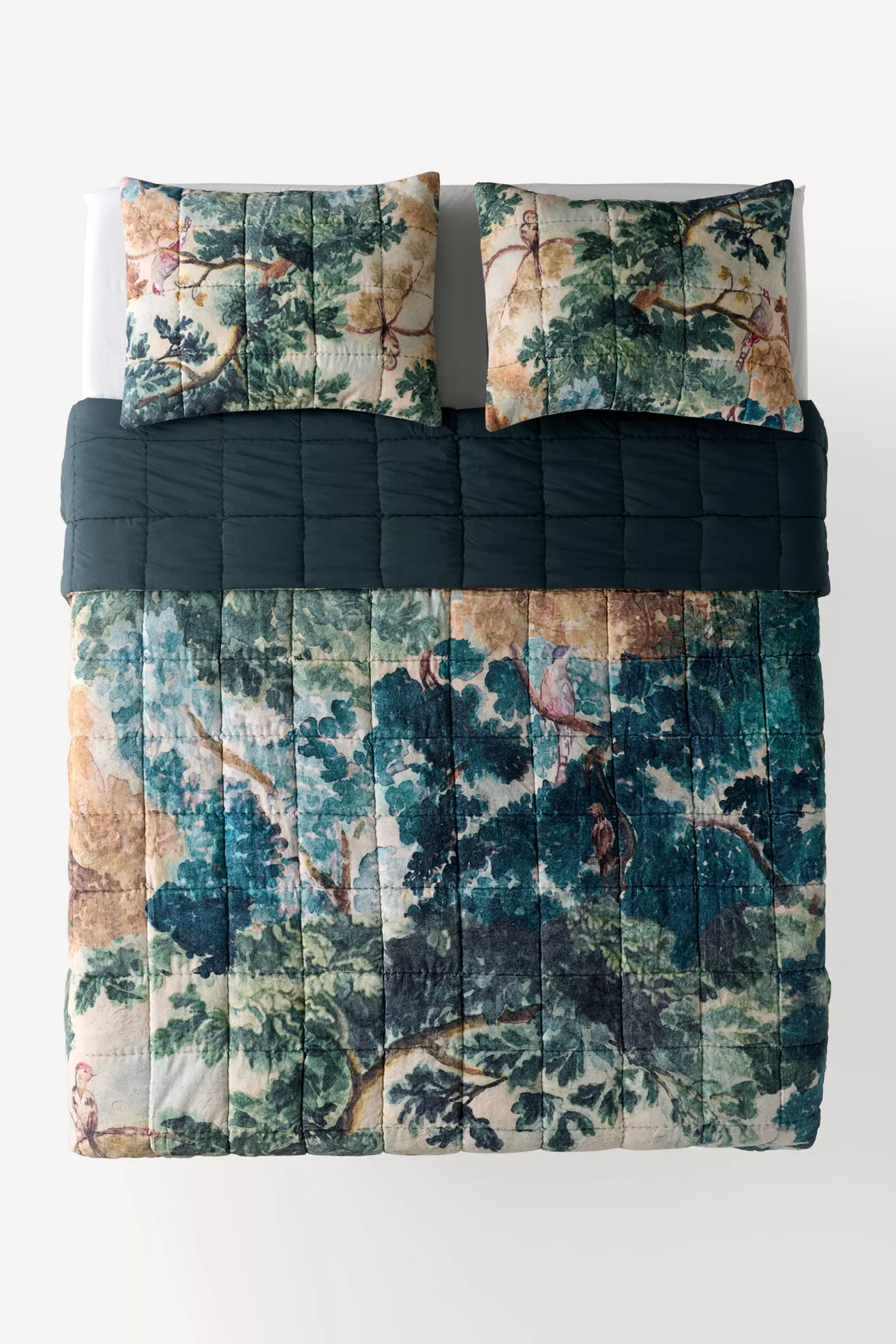 Judarn 100% Cotton Velvet Printed Quilt