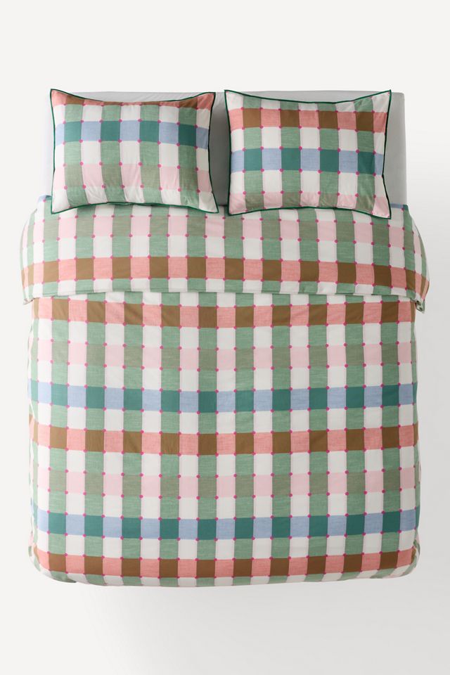 Willow Cotton Yarn Dyed Plaid Duvet Cover #1