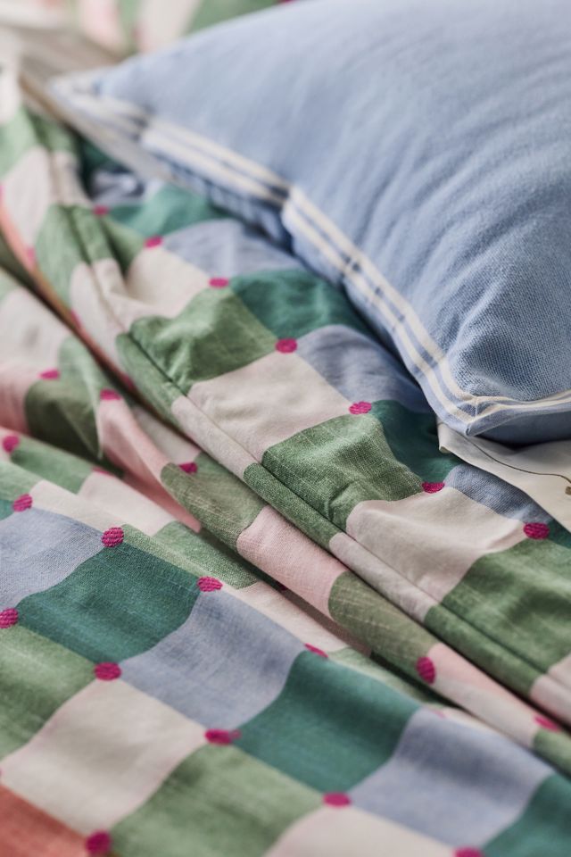 Willow Cotton Yarn Dyed Plaid Duvet Cover #2