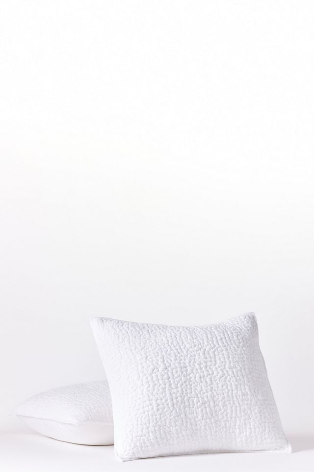 Coyuchi Pebbled Handstitched Organic Euro Sham #1