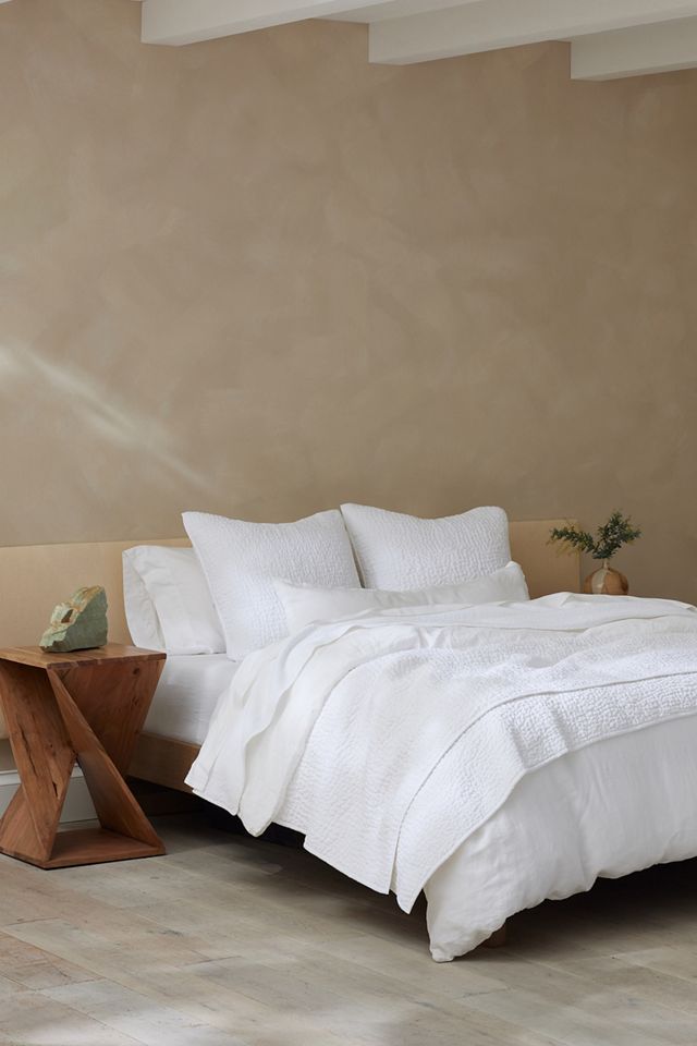Coyuchi Pebbled Handstitched Organic Euro Sham #2