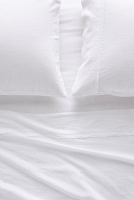 Relaxed Linen-Cotton Sheet Set