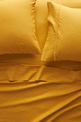 Relaxed Linen-Cotton Sheet Set