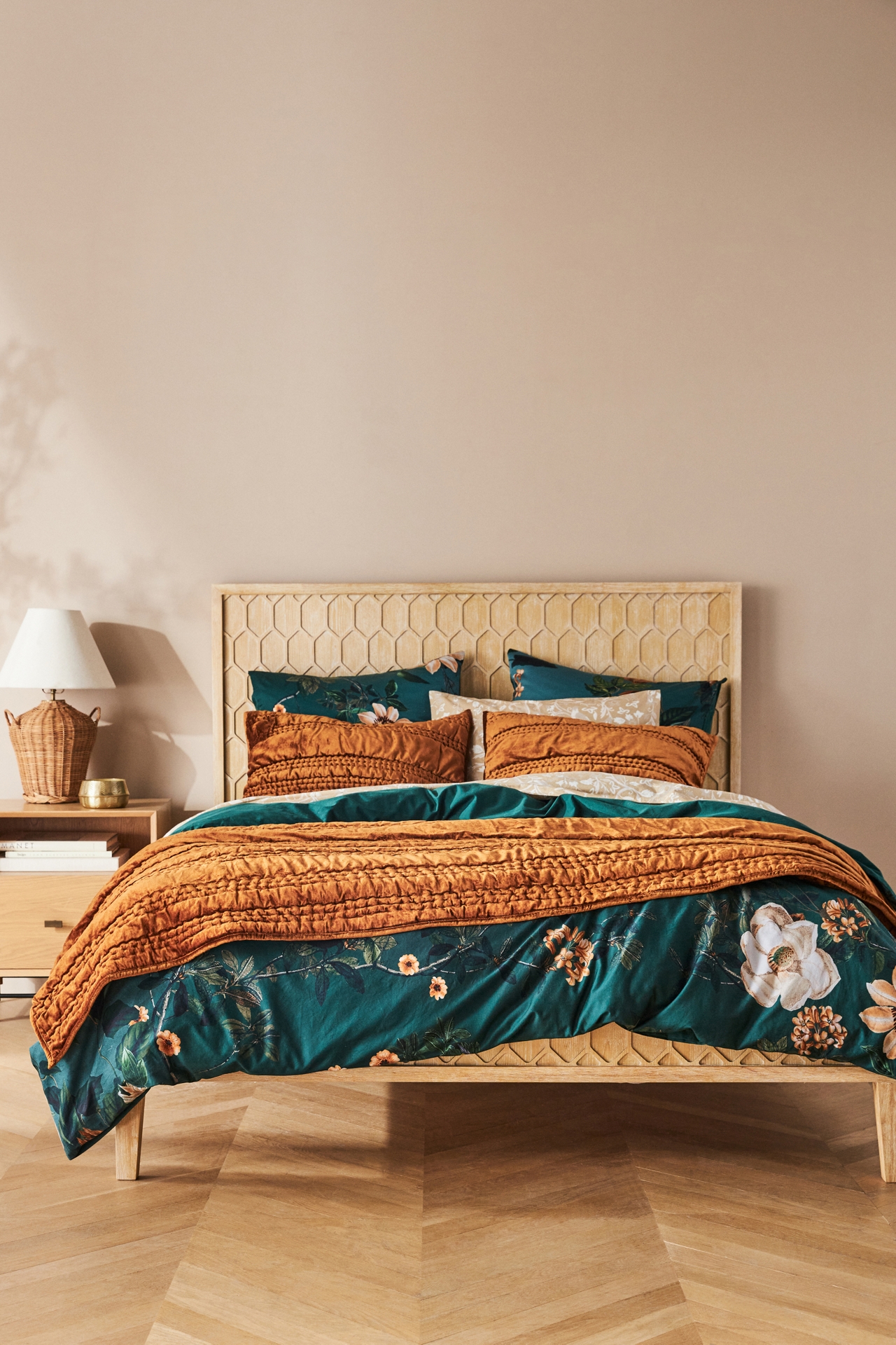 Henrik Organic Cotton Sateen Duvet Cover
