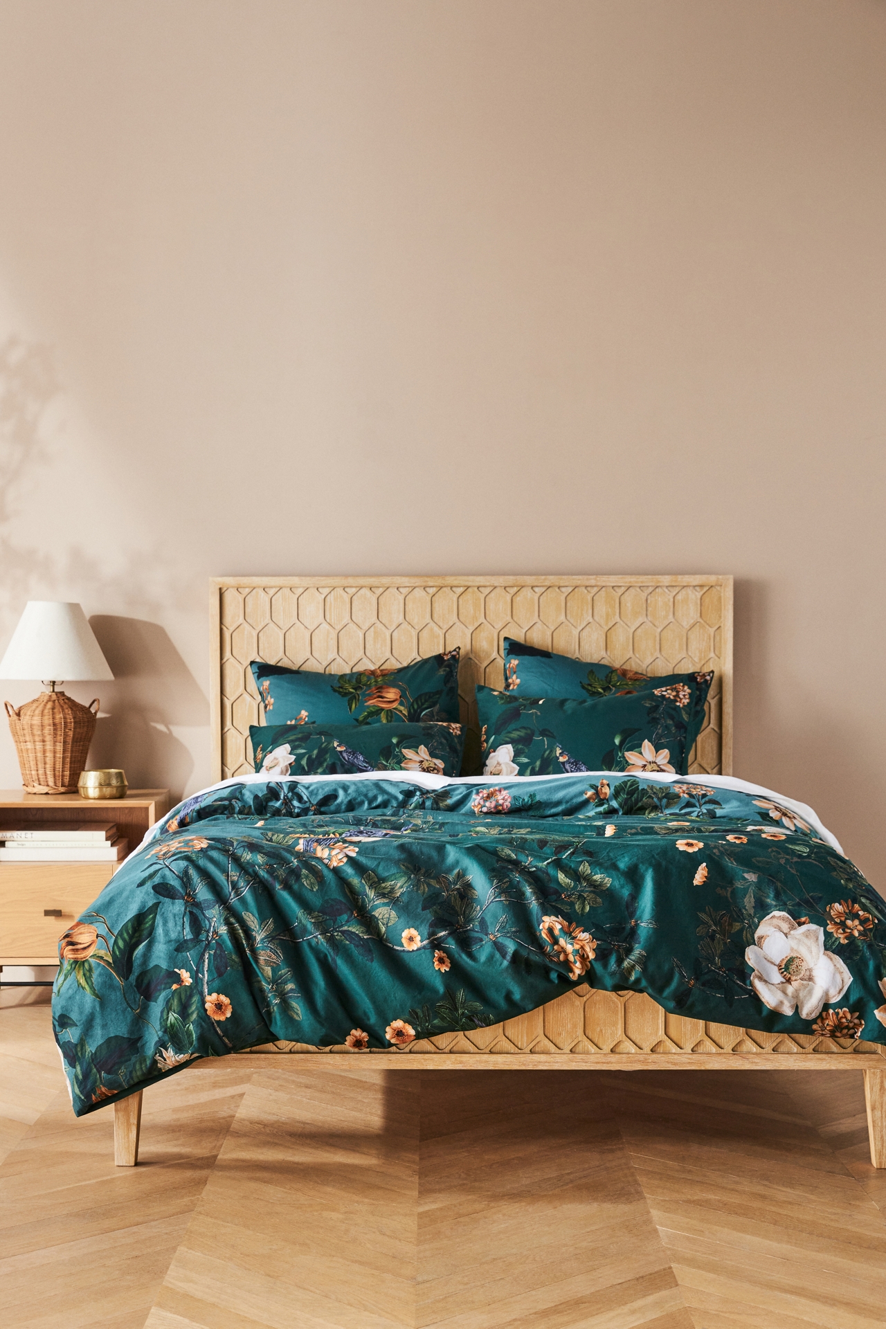 Henrik Organic Cotton Sateen Duvet Cover