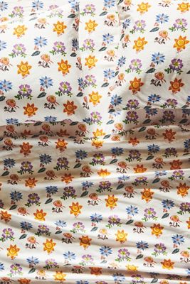 Nathalie Lete for Anthropologie Garden Party Organic Sateen Sheet Set