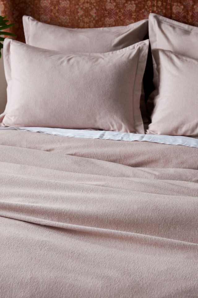 Cozy Linen Blend Flannel Duvet Cover #1