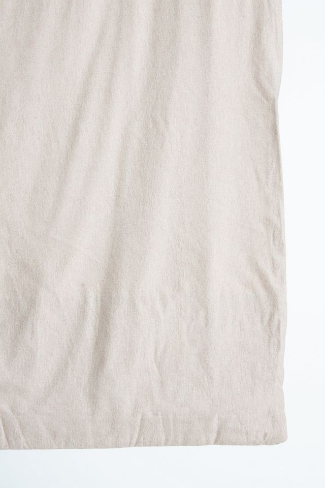 Cozy Linen Blend Flannel Duvet Cover #3