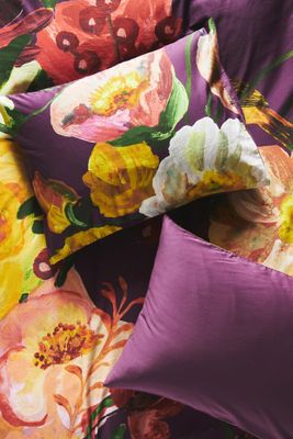 Nathalie Lete for Anthropologie Bloom Organic Sateen Shams, Set of 2