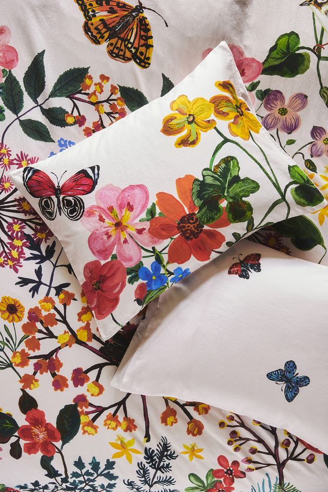 Nathalie Lete for Anthropologie Bloom Organic Sateen Shams, Set of 2