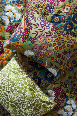 Anthropologie Set Of 2 Averill Organic Cotton Pillowcases