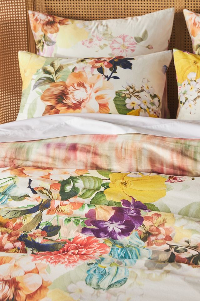 Ollie Organic Sateen Duvet Cover #1