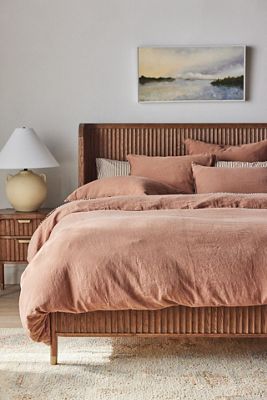 Washed Linen Duvet Cover​