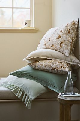 Washed Linen Shams, Set of 2