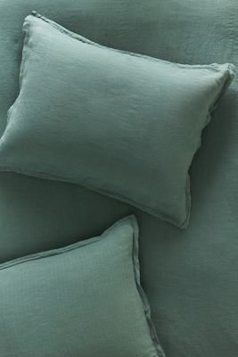 Washed Linen Shams, Set of 2