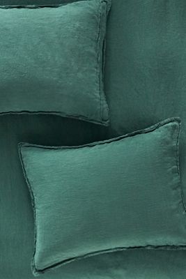 Washed Linen Shams, Set of 2