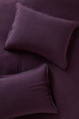 Washed Linen Shams, Set of 2
