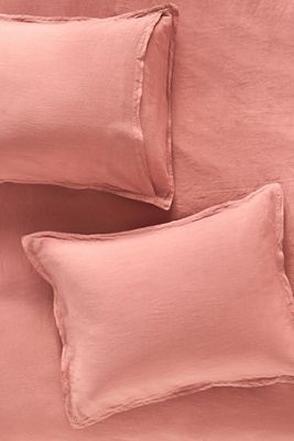 Washed Linen Shams, Set of 2