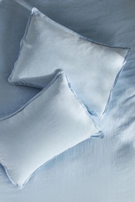 Washed Linen Shams, Set of 2