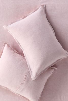 Washed Linen Shams, Set of 2