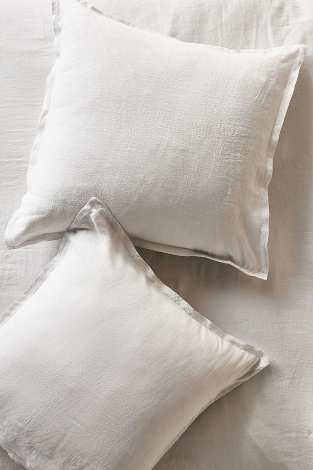 Washed Linen Euro Sham