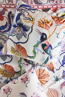 Sarah Gordon Organic Sateen Euro Sham
